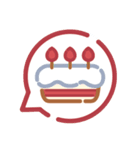 リアクション！フキダシスタンプ（個別スタンプ：17）