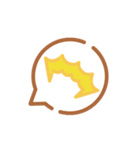動くリアクション！フキダシスタンプ（個別スタンプ：8）