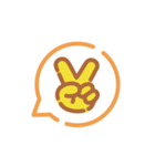 動くリアクション！フキダシスタンプ（個別スタンプ：22）
