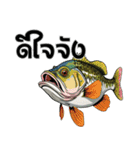 ブラックバスとその仲間たち【タイ語ver】（個別スタンプ：11）