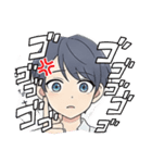 使いやすい男子学生スタンプ（個別スタンプ：3）