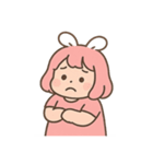 ゆるっと地雷ぽちゃうさ子（個別スタンプ：6）