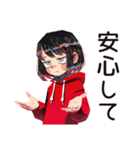 ダウナー女子★省エネお祝い（個別スタンプ：39）