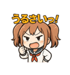 使える♪ツインテ女子のブチギレ図鑑（個別スタンプ：5）