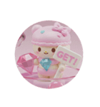 ジュエリーマカロンちゃん(丸型)（個別スタンプ：2）