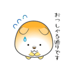 nobobi かなり丸めのハムスター（個別スタンプ：1）