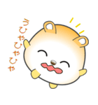 nobobi かなり丸めのハムスター（個別スタンプ：3）