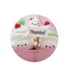 ホイップクリームちゃんカプセルトイ(丸型)（個別スタンプ：4）