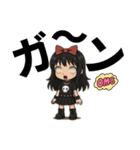 バンギャルさん達のシンプルスタンプ03（個別スタンプ：4）