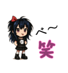 バンギャルさん達のシンプルスタンプ03（個別スタンプ：7）