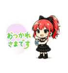 バンギャルさん達のシンプルスタンプ03（個別スタンプ：26）