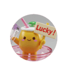 トロピカルドリンクカプセルトイ(丸型)（個別スタンプ：3）