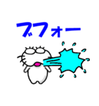 【令和7年夏】しろアザラシの毎日（個別スタンプ：17）