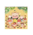 季節を彩るシールみたいなスタンプ（個別スタンプ：10）