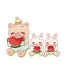 季節を彩るシールみたいなスタンプ（個別スタンプ：28）