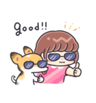 エマちゃんとわたし（個別スタンプ：6）