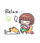 エマちゃんとわたし（個別スタンプ：7）