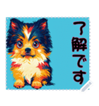 子犬の メッセージ スタンプ 51（個別スタンプ：12）