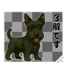 犬の メッセージ スタンプ 75（個別スタンプ：12）