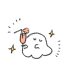 おいしいおばけ 旅行(文字無し)（個別スタンプ：12）