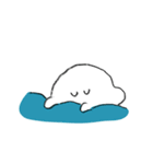 おいしいおばけ 旅行(文字無し)（個別スタンプ：18）