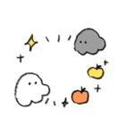おいしいおばけ 旅行(文字無し)（個別スタンプ：27）