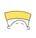 おいしいおばけ 旅行(文字無し)（個別スタンプ：28）