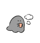 おいしいおばけ 旅行(文字無し)（個別スタンプ：32）