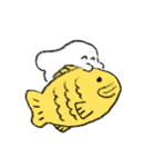 おいしいおばけ 旅行(文字無し)（個別スタンプ：38）