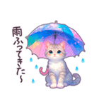 夏に毎日使える 星 宇宙 水彩 動物 日常（個別スタンプ：25）