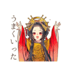 花魁のポイ活★着物美人（個別スタンプ：30）