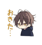 ゆる寝起き★ちびパーカーくん（個別スタンプ：7）