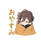 ゆる寝起き★ちびパーカーくん（個別スタンプ：10）