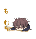 ゆる寝起き★ちびパーカーくん（個別スタンプ：21）