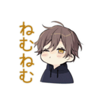 ゆる寝起き★ちびパーカーくん（個別スタンプ：30）
