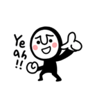 踊る★黒タイツマン（個別スタンプ：18）