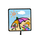 ピーちゃん出没推し活なの？（個別スタンプ：14）