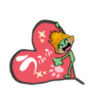 ピーちゃん出没推し活なの？（個別スタンプ：15）