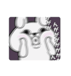 うごくやる気のないうさぎ100％（個別スタンプ：11）