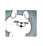 うごくやる気のないうさぎ100％（個別スタンプ：20）