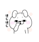 うごくやる気のないうさぎ100％（個別スタンプ：22）