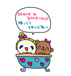 nenerin大きい英語日本語スタンプ1（個別スタンプ：18）
