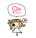 nenerin大きい英語日本語スタンプ1（個別スタンプ：34）