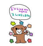 nenerin大きい英語日本語スタンプ1（個別スタンプ：40）