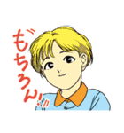人々65(セルフリメイク編)（個別スタンプ：4）