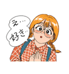 人々65(セルフリメイク編)（個別スタンプ：7）