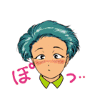人々65(セルフリメイク編)（個別スタンプ：8）
