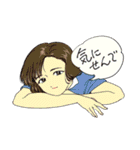 人々65(セルフリメイク編)（個別スタンプ：14）