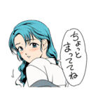人々65(セルフリメイク編)（個別スタンプ：21）
