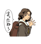 人々65(セルフリメイク編)（個別スタンプ：36）